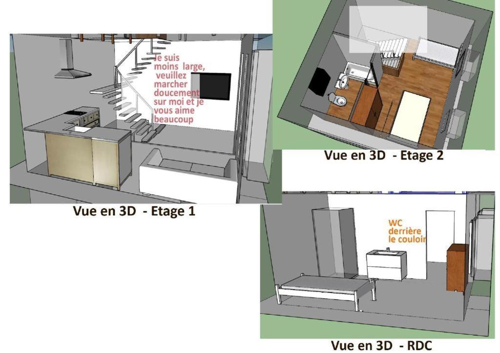 Mini House Apartman Lesneven Kültér fotó